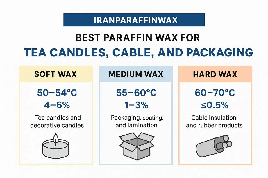 Choosing paraffin wax