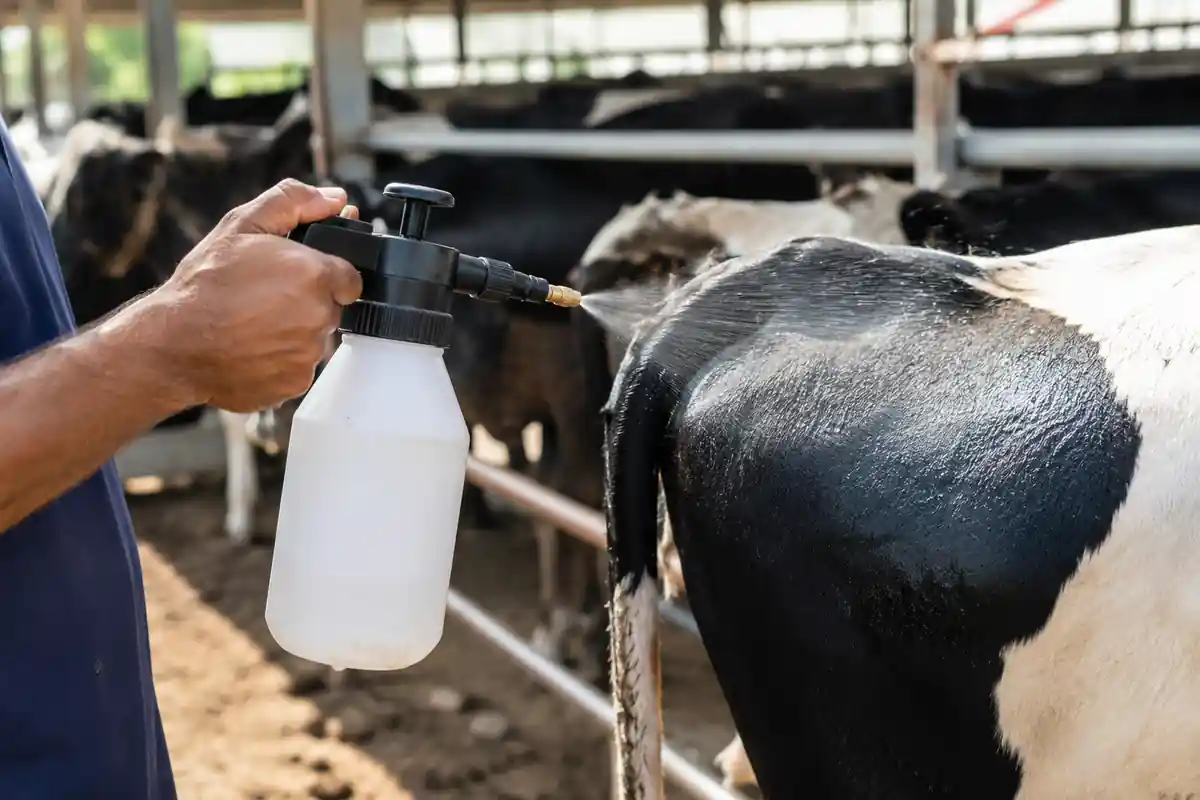Light Liquid Paraffin for Mosquitoes and Flies Spray on Cow Skin